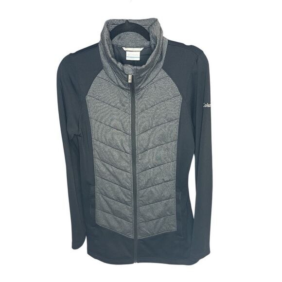 Columbia Dandi Camp Chevron Quilted Jacket with Contrast Sleeves Size Small NWOT - Picture 4 of 7